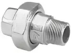Unión Doble Cónica MH 1/2 Galvanizado Dema