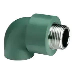 Codo Inserto Metalico Macho Acqua System