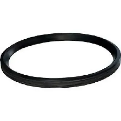 Guarnicion Doble Labio 40 mm Negro Duratop