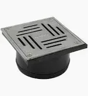 Kit Rejilla 12x12 - 110 mm Negro Duratop