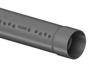 Sd-Tubo PVC Cl 6 - 140 x 4.1 6 m Jp Tigre