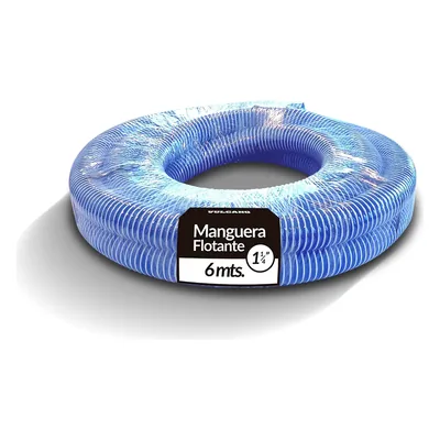 Manguera Flotante Bicolor Ø 1 1/4" x 6 m Vulcano