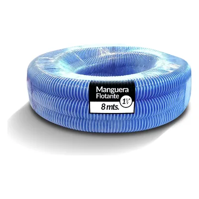 Manguera Flotante Bicolor Ø 1 1/2" x 8 m Vulcano