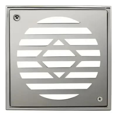 Rejilla Piso 20x20 Cromo Casal