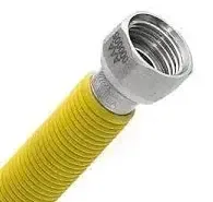 Af-Gas 2900 1/2x 20-42 Flexible Tensible de Acero Inoxidable Revestido-Gas Nat Latynflex