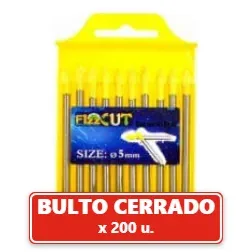 Mechas para Cortar Vidrio y Mármol Set x 5Mm (200U.) VOV