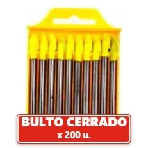 Mechas para Cortar Vidrio y Mármol Set 8Mm (200U.) VOV
