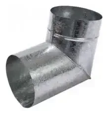 Codos Soldados 90°/45° 3" Chapa Gundin