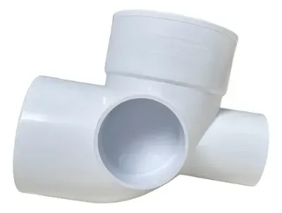 Codo 90° MH 110 mm C/3 Acometidas (5U.) Concorplast