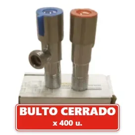 Llave de Paso para Canilla Fría y Caliente 80Grs. (Precio por Unidad) (400U.) VOV