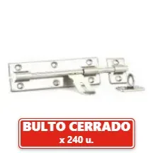 Cerradura de 20 Cm (8'') Pasador Puerta (240U.) VOV