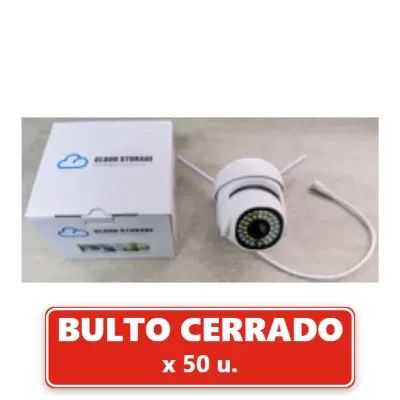 Cámara de Seguridad Wi-Fi con Sensor de Movimiento Resistente al Agua S1146 (50U.) VOV