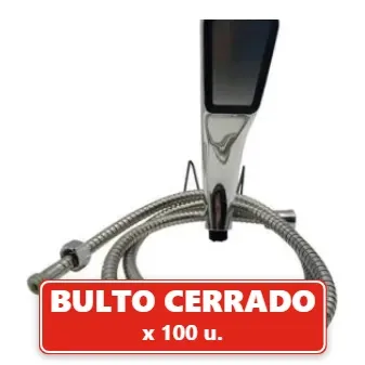 Duchador de Mano Potente con Accesorios y Flexibles Completo (100U.) VOV