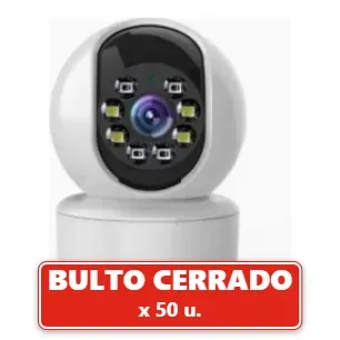 Cámara de Seguridad A10 Hd 1080p Wifi 5g/2.4g Detección de Movimiento (50U.) VOV