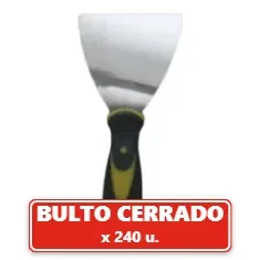 Espátula Mango Plástico 3'' (7,5Cm) (240U.) VOV