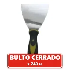 Espátula Mango Plástico 4” (10Cm) (240U.) VOV