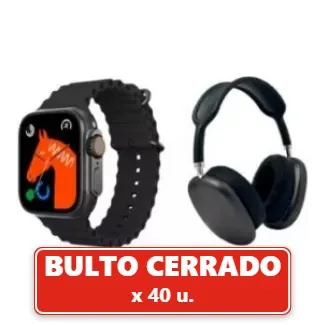 Auricular Inalambrico P9 + SmartWatch (Reloj Inteligente) (40U.) VOV