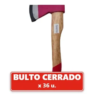 Hacha Mango de Madera con Protección 600Grs (36U.) VOV