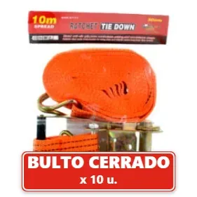 Ajusta Carga 50mm x 10Mts Resiste 1,5 Toneladas (10U.) VOV