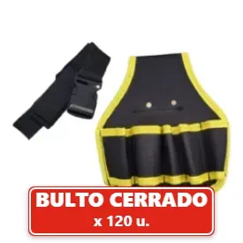Riñonera Cinturón Porta Herramientas y Más (120U.) VOV