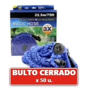 Manguera 22,5 Mts Expansible Extensible Retráctil 7 Lluvias (50U.) VOV