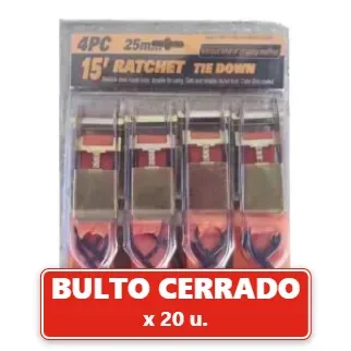 Ajusta Carga Kit x 4Pcs 2.5x5 (20U.) VOV