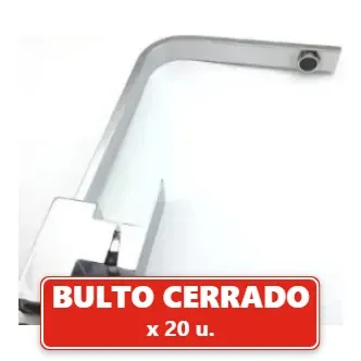 Canilla de Cocina Monocomando Cuadrada con Acabado Cromado Brillante (20U.) VOV