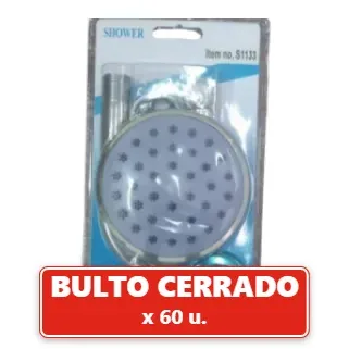 Flor Ducha Acero Redonda Ducha Cbrazo VOV