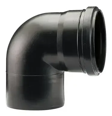Codo a 87°30'HH Negro 50 mm 2546 Acustik