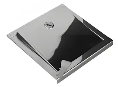 Puerta 20x20 Acero Inox Casal