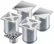 Portarejilla con Tapa Ciega Acero Inox Awaduct 20x20