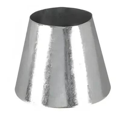 Reducción Chapa 3 Segmentos Galvanizadonº 22 4" a 3" Gundin