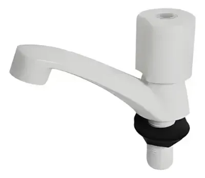 Lb-5318 B Grifería Lavatorio ABS Blanco Latynplast