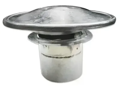 Sombrero Gas 7" 2/a Ensamblados con Remaches de Aluminio Chapa Gundin