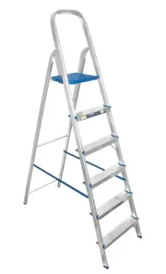 Escalera de Aluminio 6 Escalones 0,46 x 1,31 x 1,89 m Crecchio