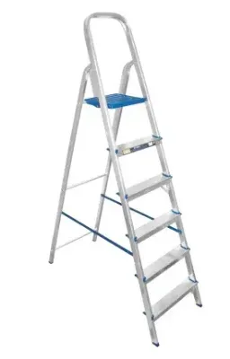 Escalera de Aluminio 7 Escalones 0,48 x 1,54 x 2,13 m Crecchio
