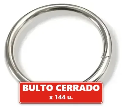 Argollas Niqueladas El Abuelo