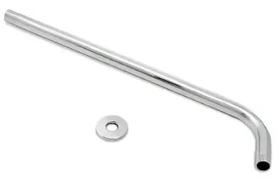 Brazo de Ducha Inox 42 cm + Curva 5 cm Tawak