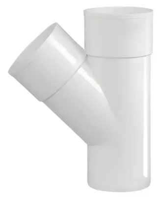 Ramal 45° MH 200 x 200 mm 3,2 mm (4U.) Concorplast