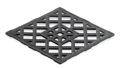 Rejilla Pileta Desengr. 18 x 18 cm PVC (20U.) Concorplast
