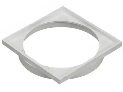 Porta Rejilla 18 x 18 cm PVC (20U.) Concorplast