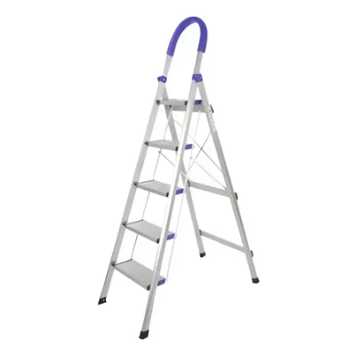 Escalera Alum 5 Escalones Res.120Kg Alt.109 cm P.3,4Kg Crecchio