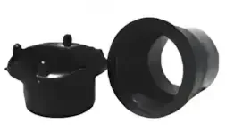 Conector Caja Plástica Negro 7/8 (100U.) Huferjo