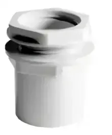 Conector Caja Plástica Blanco 3/4 (200U.) Huferjo