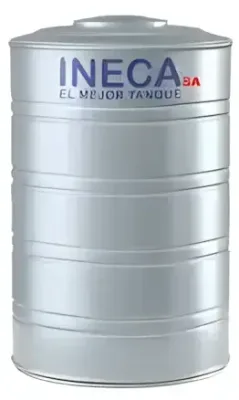 Tanque Inoxidable 125 L Ø42 cm x 105 cm Ineca