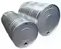 Tanque Inoxidable 700 L Ø63 cm x 225 cm Ineca