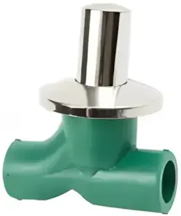 Llave de Paso 20 mm Vástago Plástico Fusión Nacional (1U.) Entubando Fusión