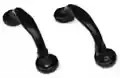Percha 1 Gancho Color Blanco/Negro/Rojo x 12 sin Marca