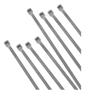 Precinto 4,8x350 mm Bolsa x 100U. Gris Crecchio