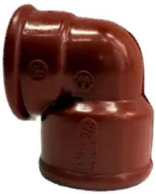 Codo HH 90° 3/4"x1/2" Enchufando (50U.)